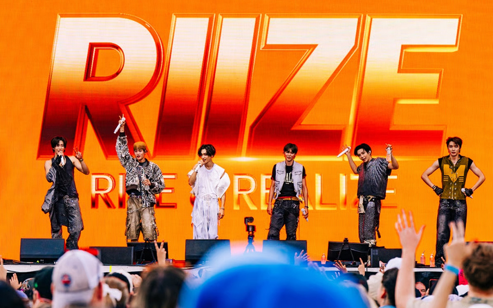 RIIZE、K-POPアイドルとして初めて出演…米「Austin City Limits Music Festival」を完全掌握