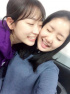 キム・スルギ、チン・ジヒと密着2ショット