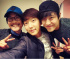 イ・ジュンギ、キム・ソンギュン&カン・ハヌルと仲良くスリーショット