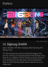 BIGBANG、米Forbes誌の「最も稼ぐ30歳以下の有名人TOP30」に選定