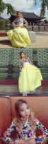 MINZY、韓服愛を披露