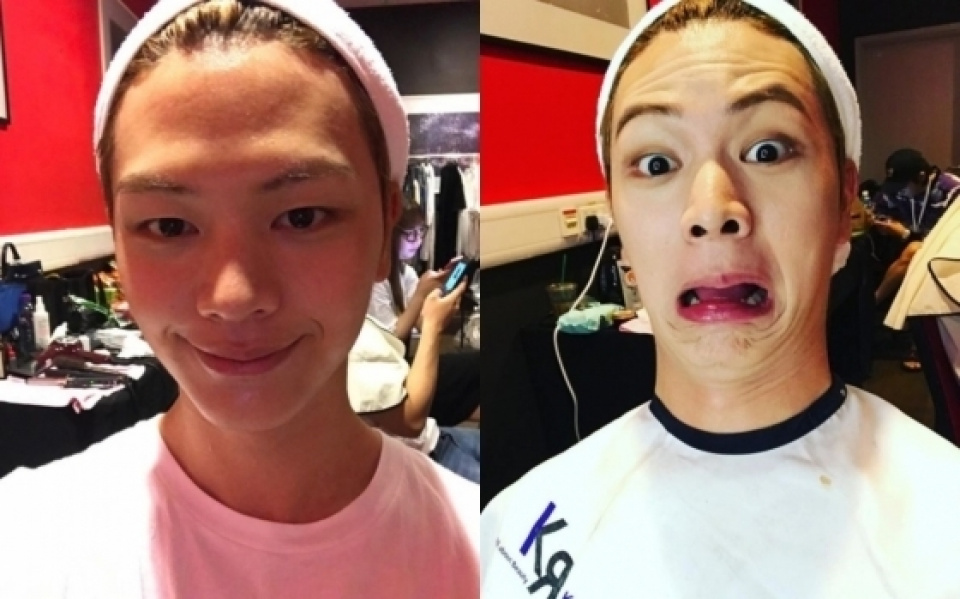 ユク・ソンジェ、メイクのビフォーアフターを公開