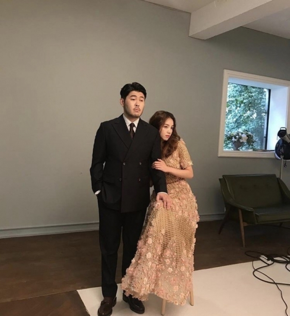 “9月結婚”キム・ギバン カップルのウェディング写真が公開