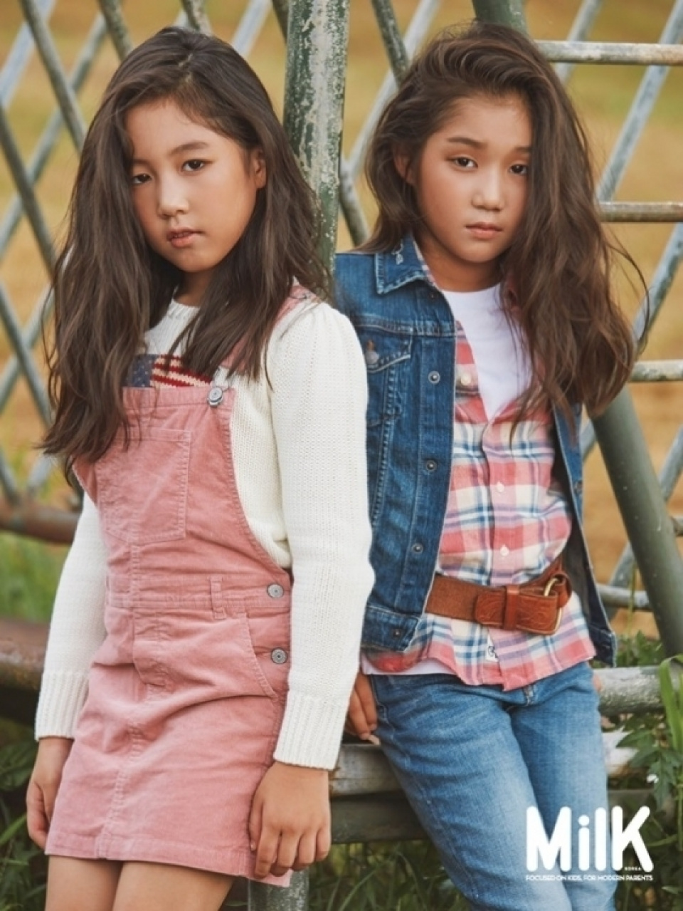 ユン・ジョンシンの三つ子がモデルに