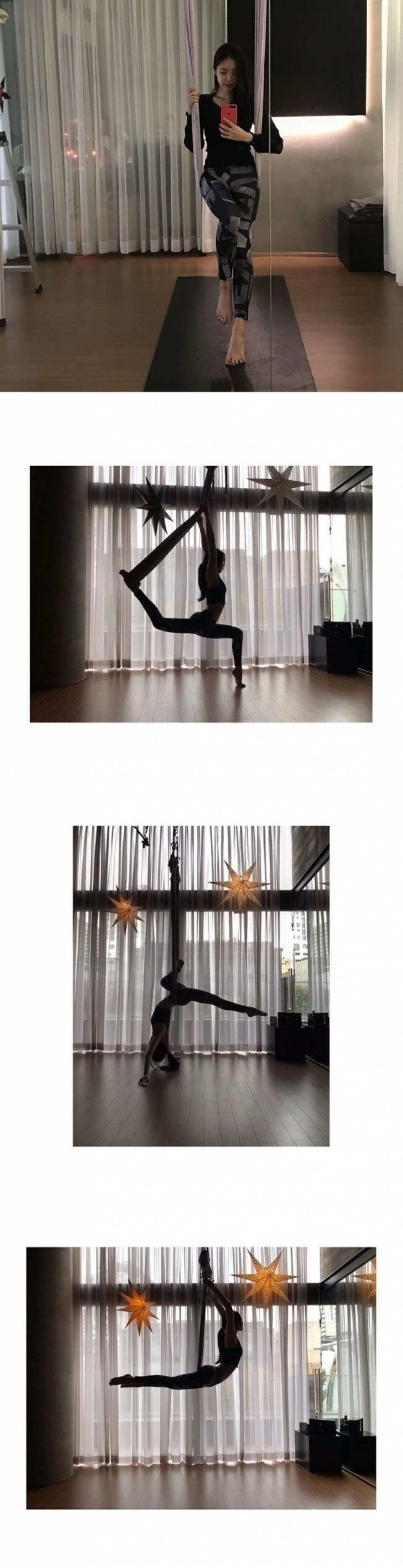 ソン・ナウン、フライングヨガに熱中