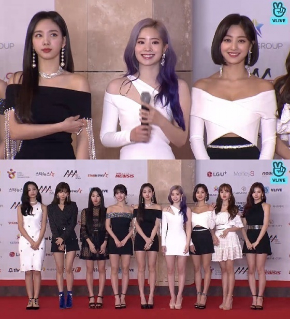 「2018 AAA」TWICE出席…「素敵な舞台を期待してください」