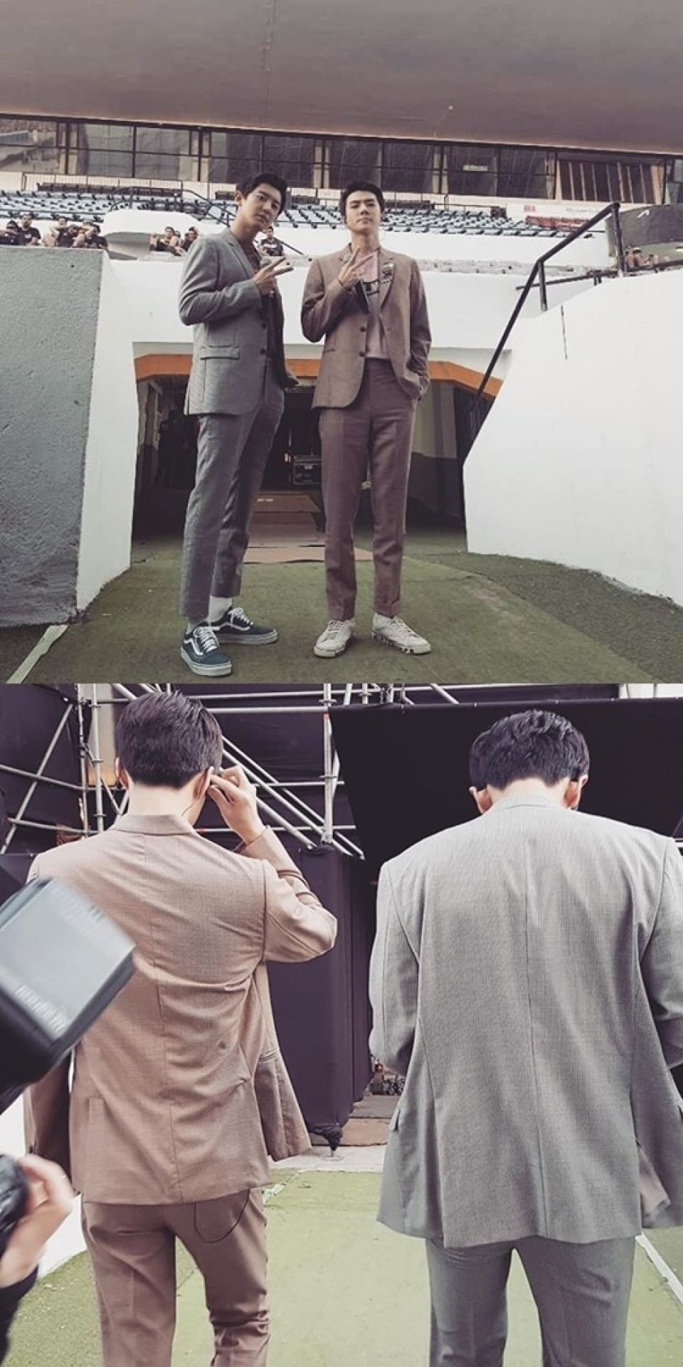 チャンヨル&セフン、スタイル抜群な写真が話題