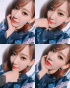 IZ*ONE 宮脇咲良、4分割自撮り写真で美貌をアピール
