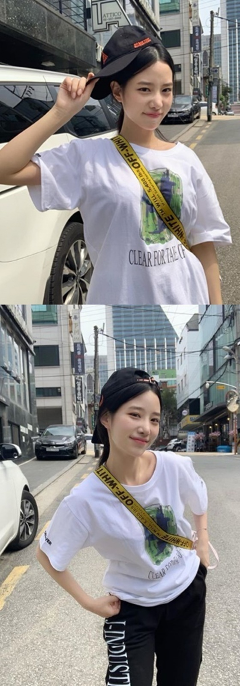 “コスプレ騒ぎ”チョヒョン、私服を披露