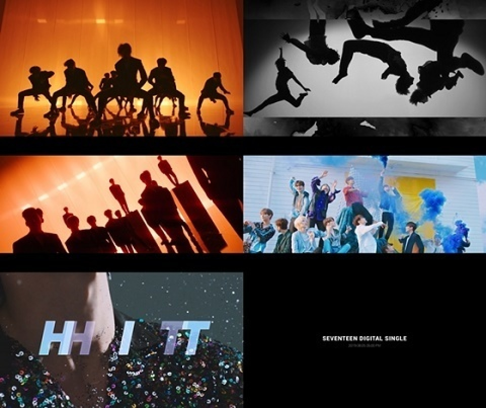 “カムバックD-2”SEVENTEEN、「HIT」MV予告映像公開