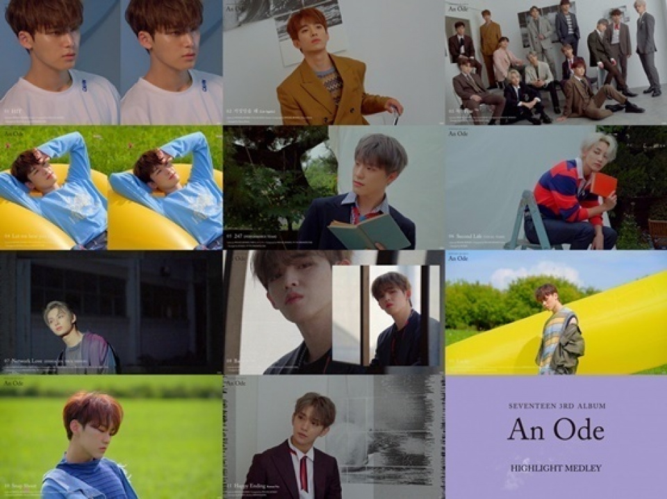  SEVENTEEN、3rdアルバムのハイライトメドレーを公開