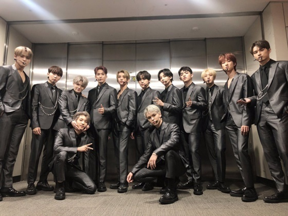 SEVENTEEN、カムバック後初の1位「たくさん愛されてうれしい」