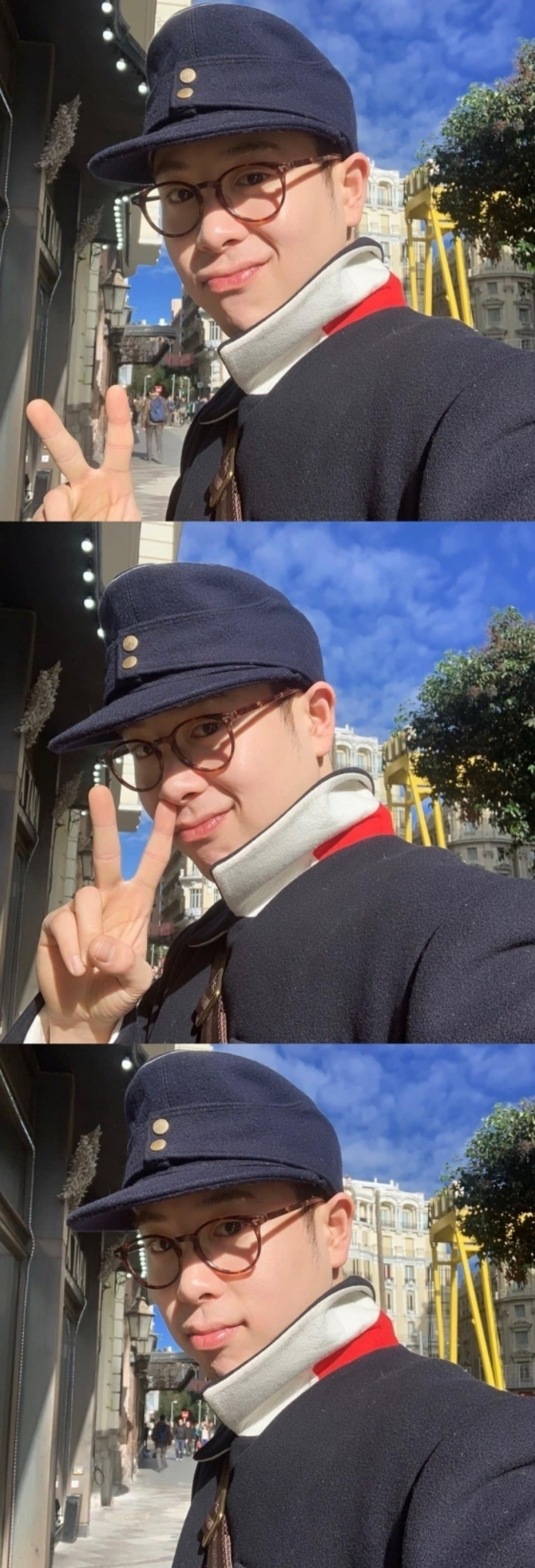ピオ、旅行中のセルカを公開