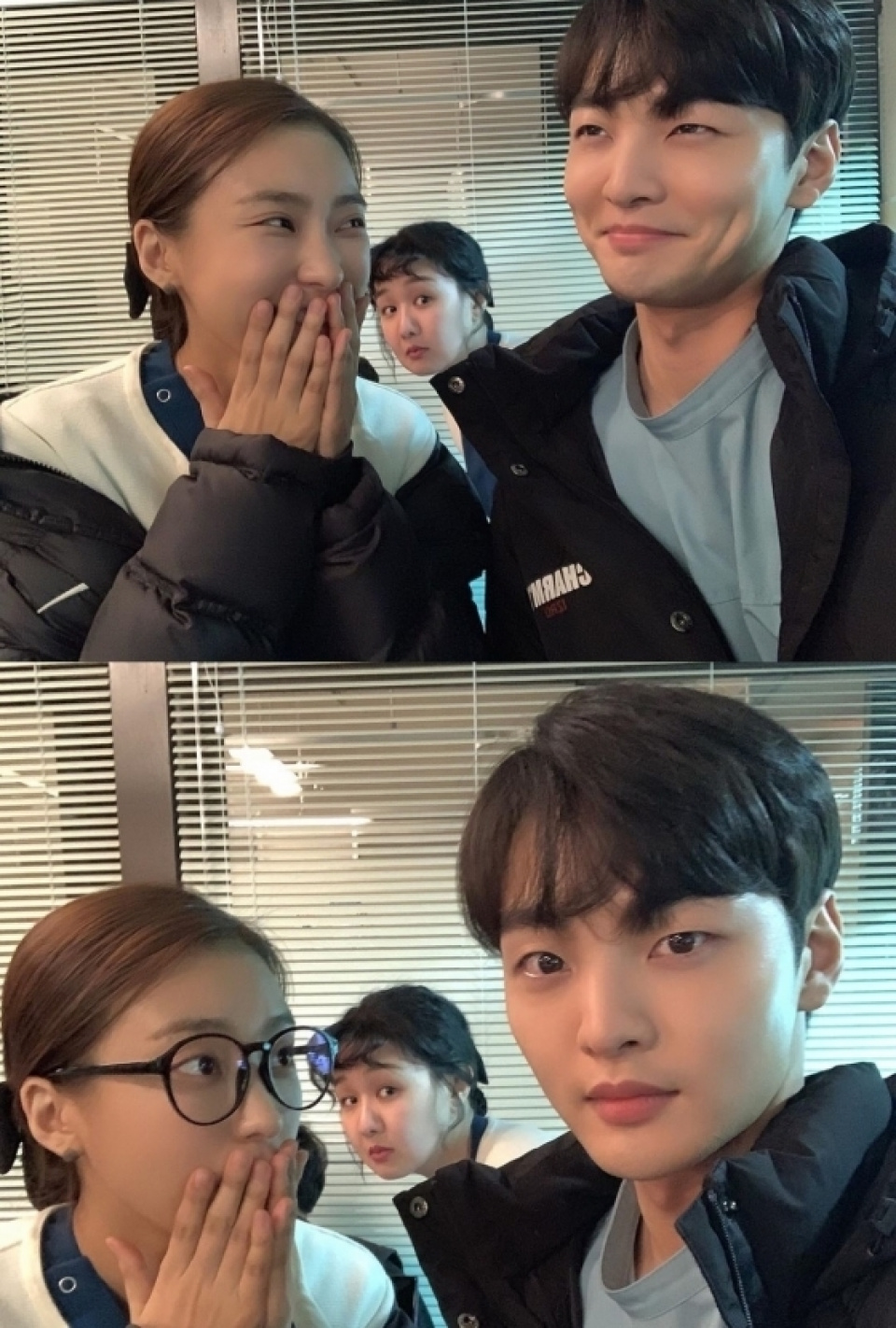 キム・ミンジェ、共演するボラ＆チョン・ジアンとのコミカルショット公開