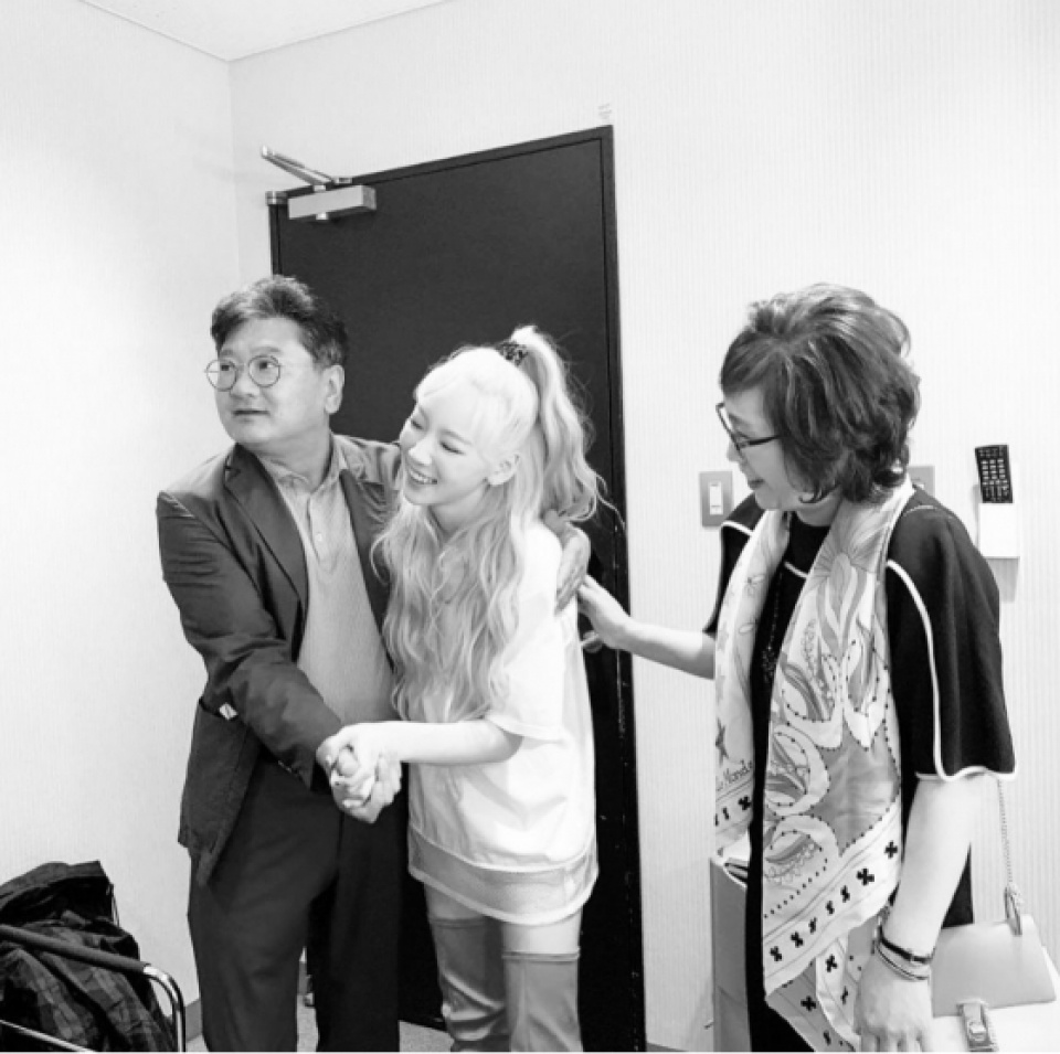 テヨン、父親死去後に感謝の気持ちを伝える