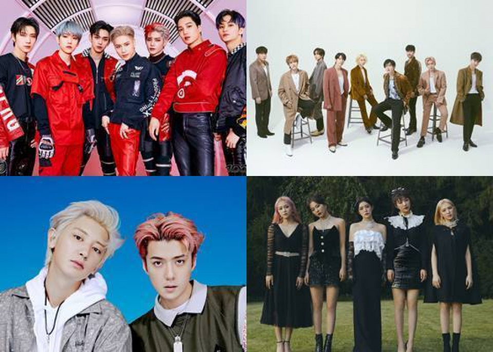 SUPER JUNIOR×SuperM×EXO-SC×Red Velvet、日本『a-nation』に参加