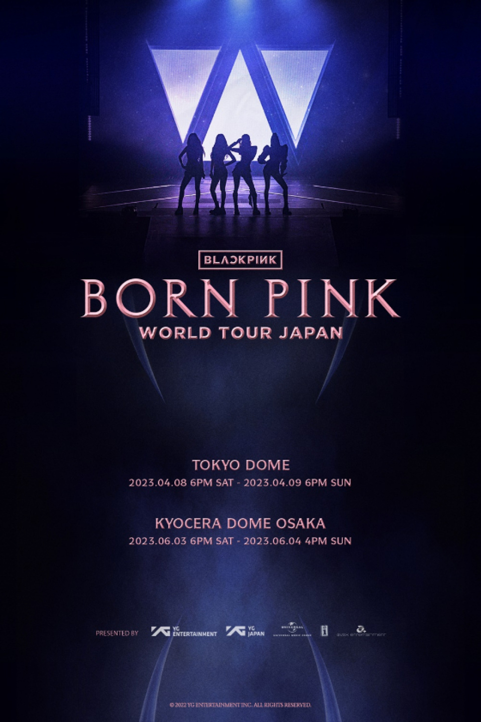 BLACKPINK、日本東京ドーム・京セラドーム2都市で追加公演決定