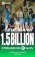 NewJeans、Spotify累積ストリーミングが15億回突破