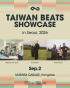 「Taiwan Beats Showcase」9月にソウルで開催