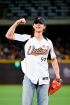 SHINeeミンホ、台湾プロ野球で始球式