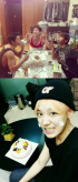 ドンヘとZELO「今日誕生日です」バースデーパーティー写真公開
