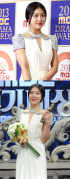 ハ・ジウォン、MBC演技大賞…3冠王の栄誉