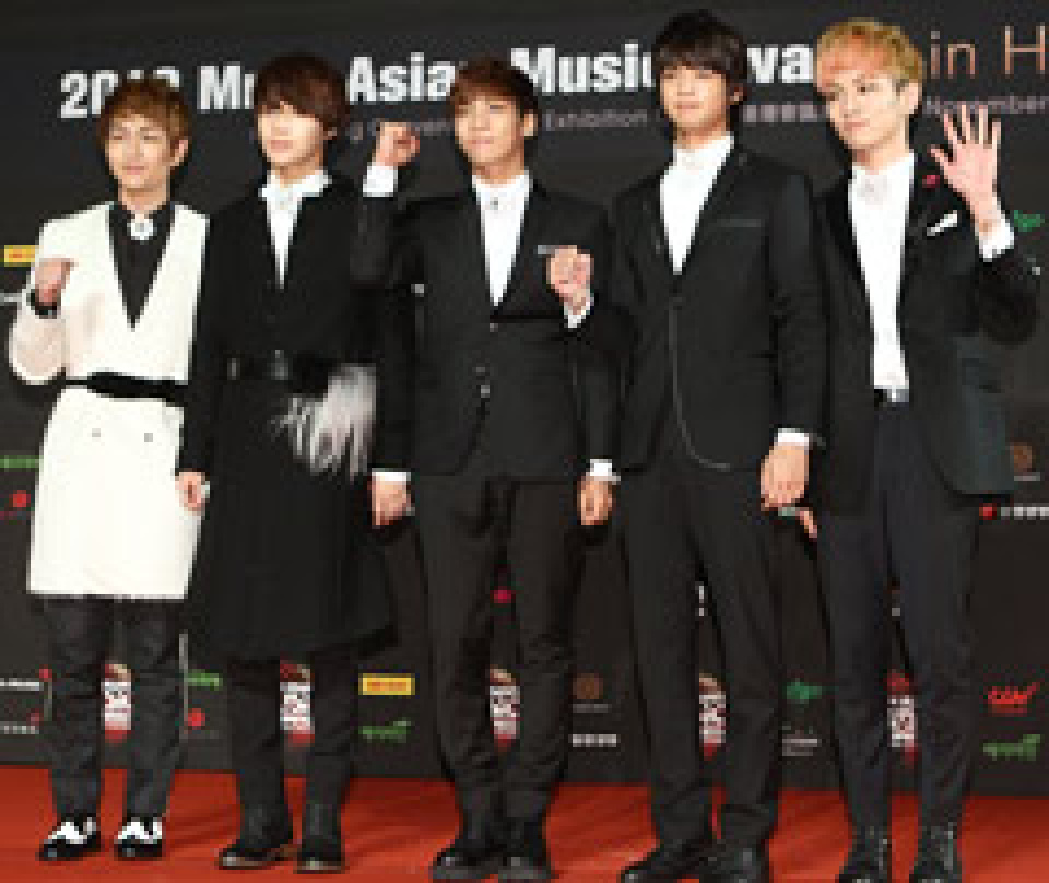 2012 Mnet Asian Musix Awards in HONG KONG