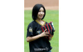 i-dleソヨン、プロ野球LGツインズのホームゲームで勝利祈願の始球